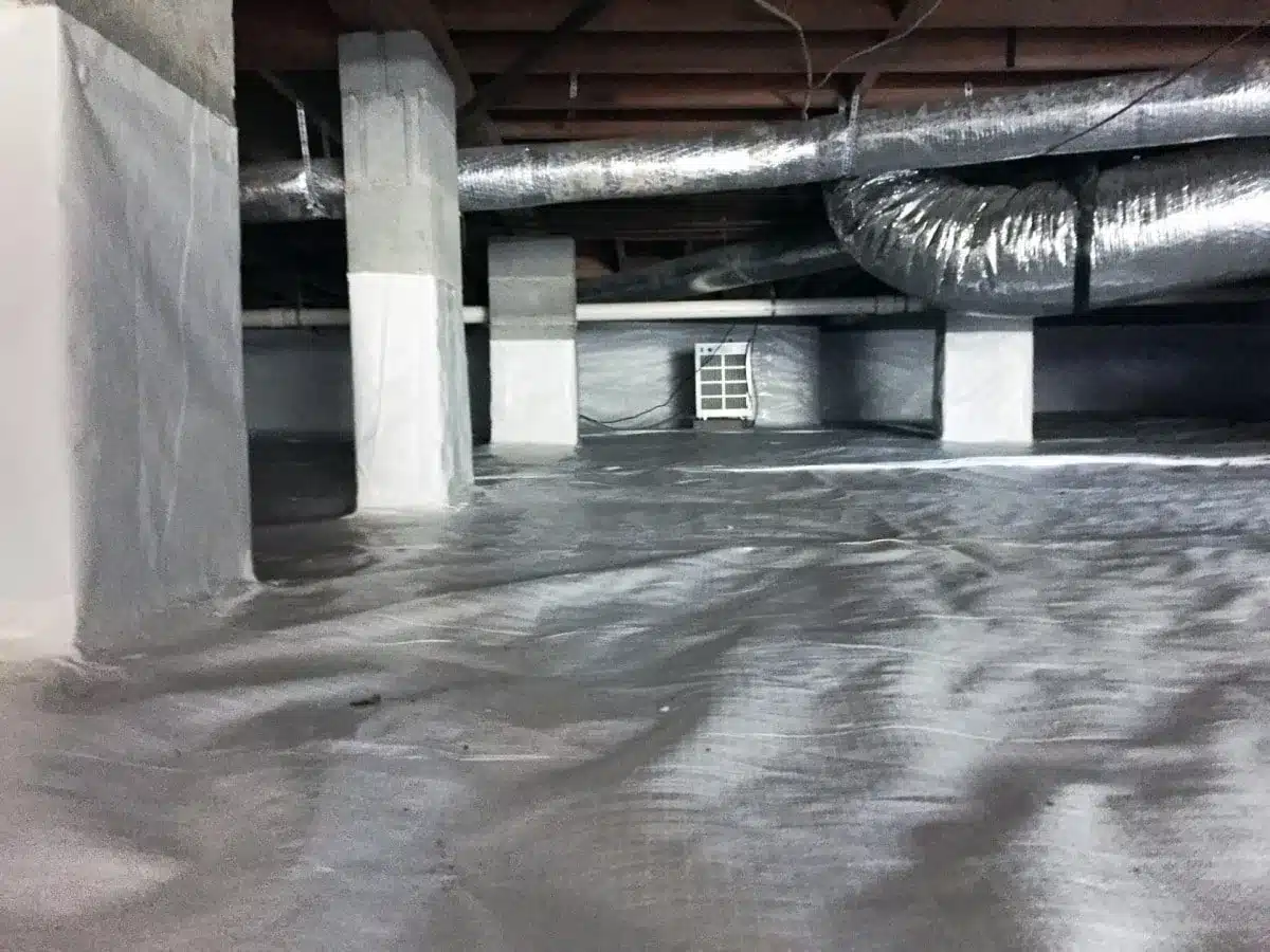 Crawl-space-encapsulation